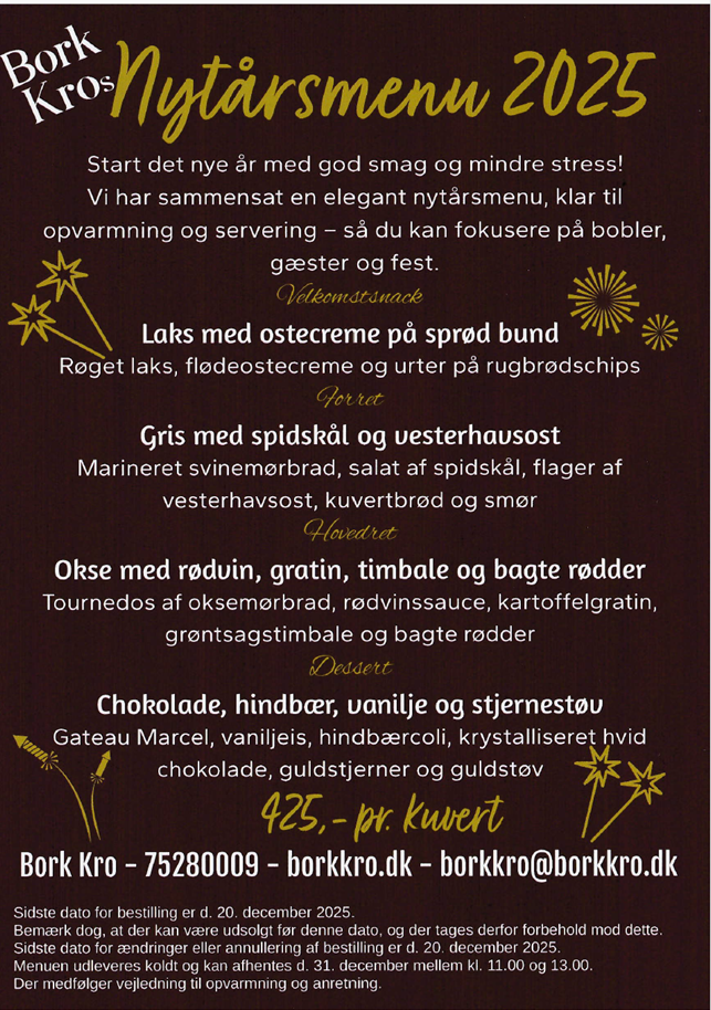 Nytårsmenu
